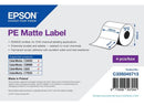 PE Matte Label - Die-cut Roll: 102mm x 76mm, 1570 labels