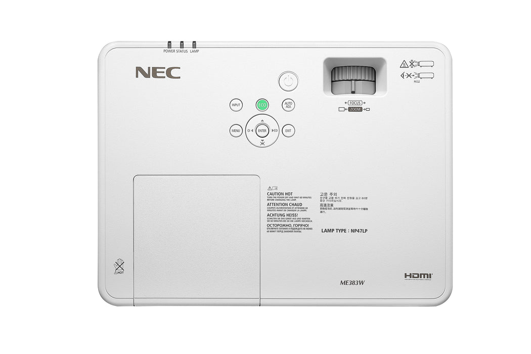 NEC ME383W WXGA Professional Business Projector - End of Life