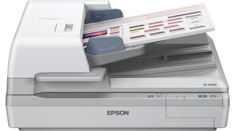 Epson WorkForce DS-70000 Document Scanner - High-Volume and Reliable