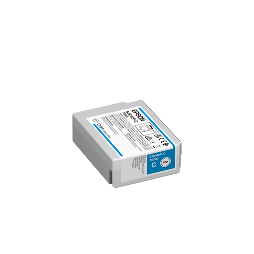 SJIC42P-C Ink cartridge for ColorWorks C4000e (Cyan)