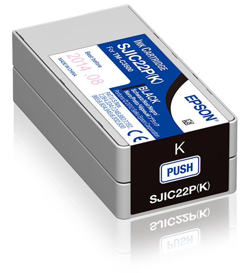 SJIC22P(K): Ink cartridge for ColorWorks C3500 (Black)