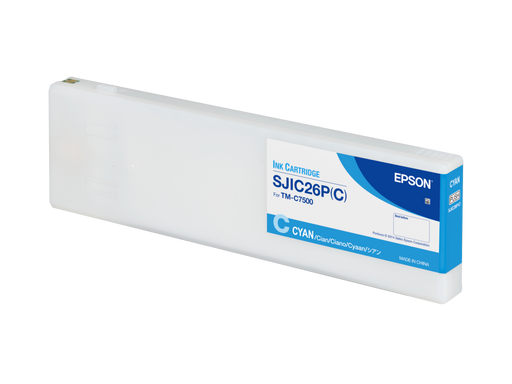 SJIC26P(C): Ink cartridge for ColorWorks C7500 (Cyan)