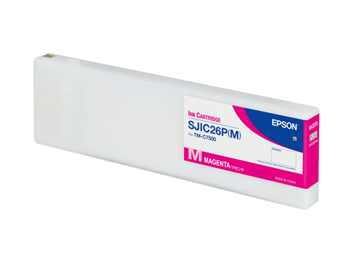 SJIC26P(M): Ink cartridge for ColorWorks C7500 (Magenta)