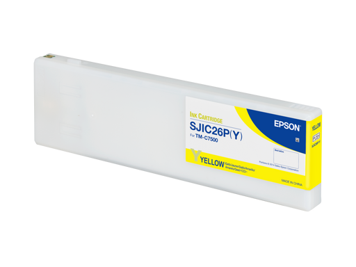 SJIC26P(Y): Ink cartridge for ColorWorks C7500 (Yellow)