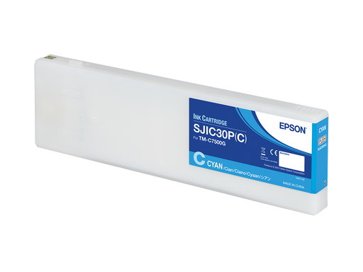 SJIC30P(C): Ink cartridge for ColorWorks C7500G (Cyan)